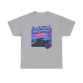 Radical Rewind Retro Sunset Tee — 80s Vaporwave Car Graphic Shirt