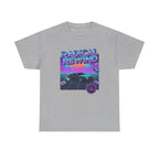 Radical Rewind Retro Sunset Tee — 80s Vaporwave Car Graphic Shirt
