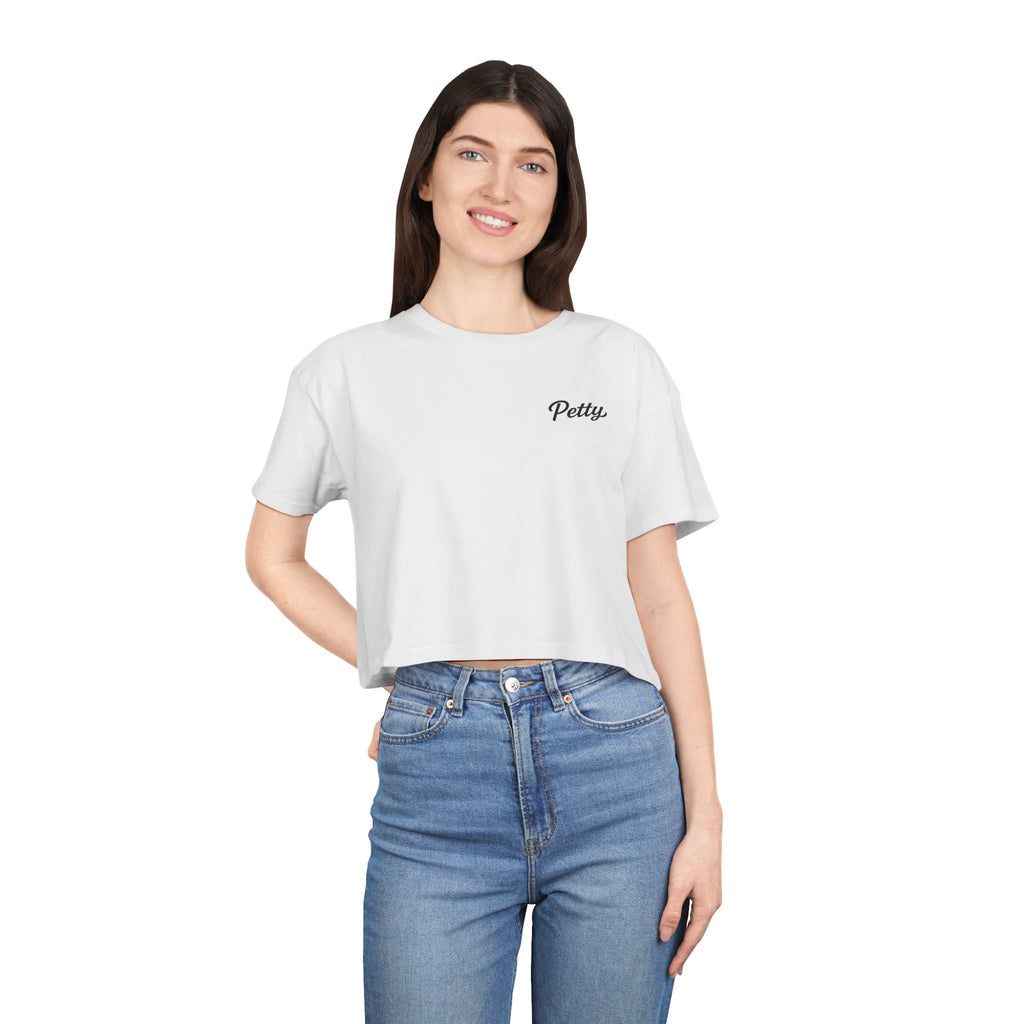 Petty Energy Leopard Crop Tee