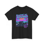 Radical Rewind Retro Sunset Tee — 80s Vaporwave Car Graphic Shirt