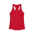 Cat Lady  In white font Women's Ideal Racerback Tank