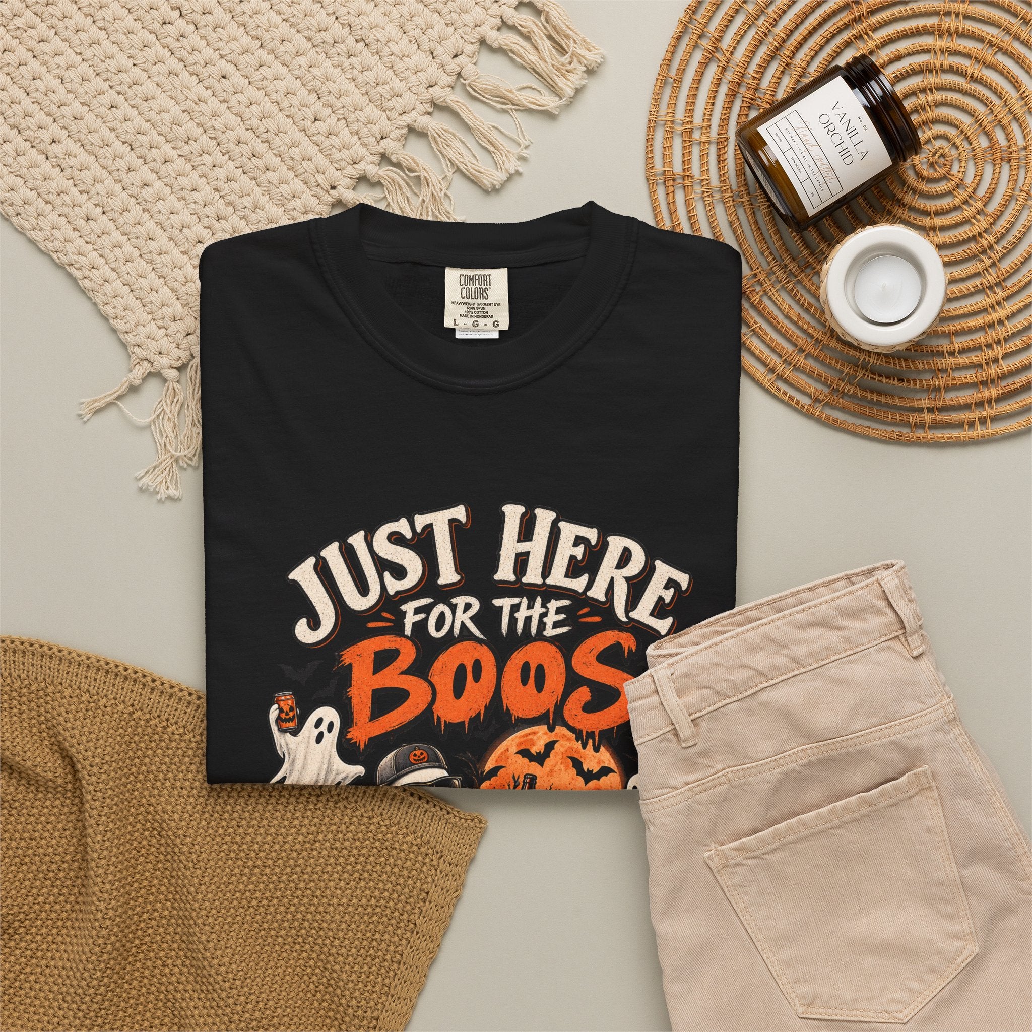 Just Here for the Boos Halloween T-Shirt