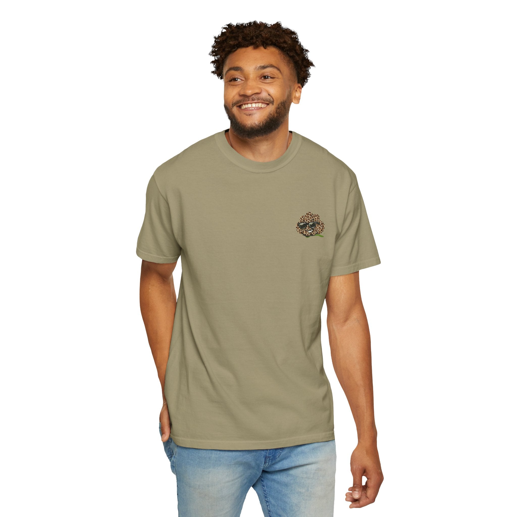 Petty Cotton “Petty Energy” Leopard Patch T-Shirt