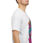 Petty Cotton Graphic Tee — Colorful Punk Anime-Inspired Design