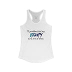 99 Problems Women's Racerback Tank