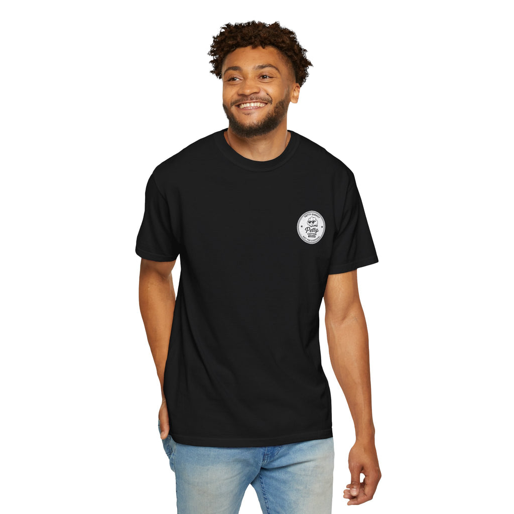 Petty Energy Graphic T-Shirt — 'Petty Cotton Threads' Vintage Badge