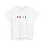 Petty T-Shirt — Pink embroidery Graphic Tee