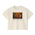 We’re Feline Fine Women's Boxy Tee