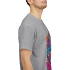 Petty Cotton Graphic Tee — Colorful Punk Anime-Inspired Design