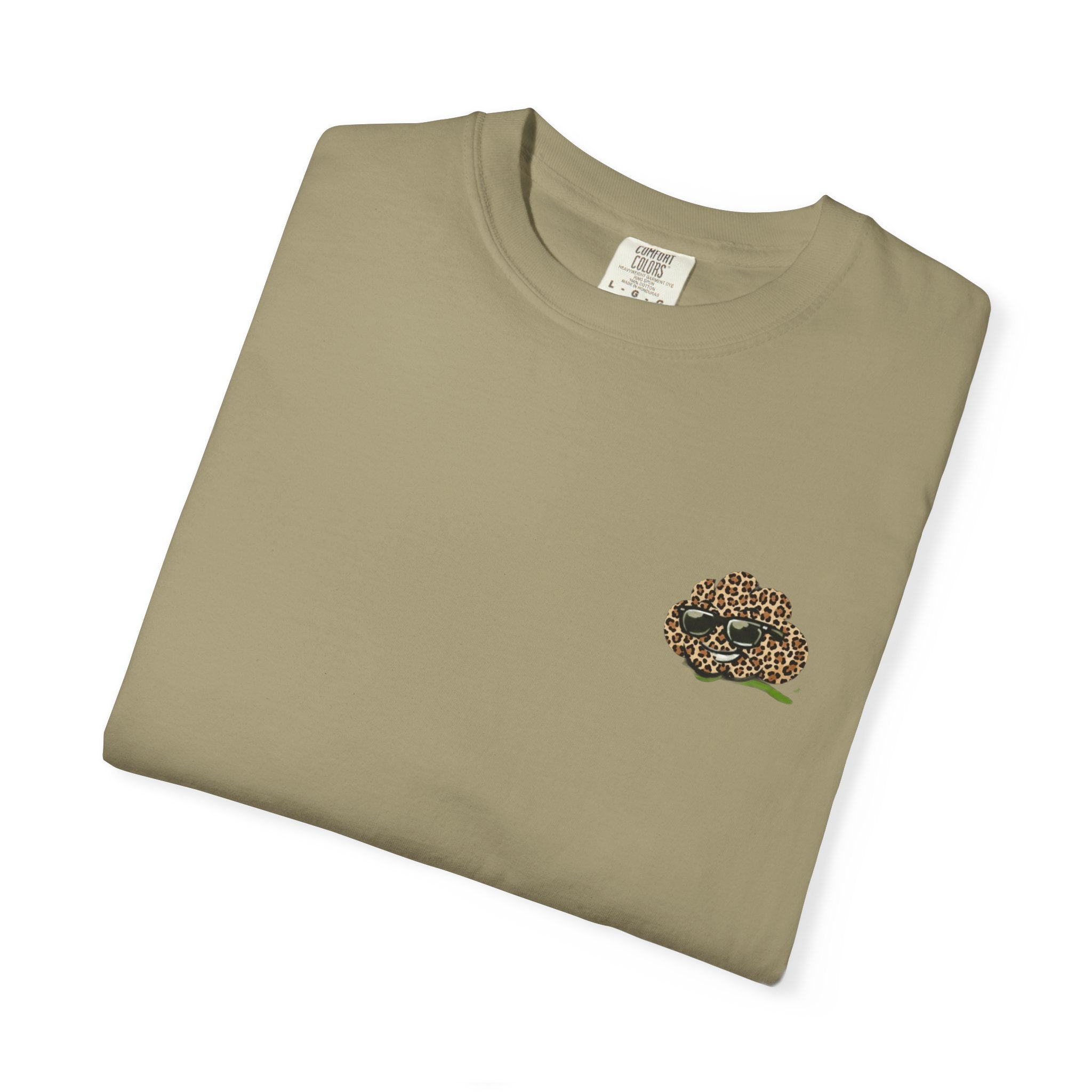Petty Cotton “Petty Energy” Leopard Patch T-Shirt
