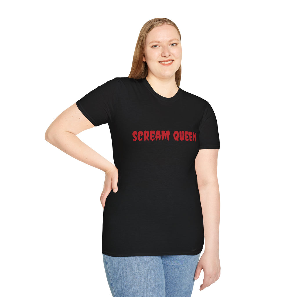 Scream Queen Horror Movie Fan Tee