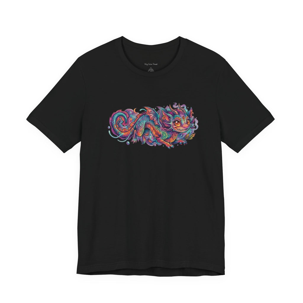 Colorful Psychedelic Cat T-Shirt