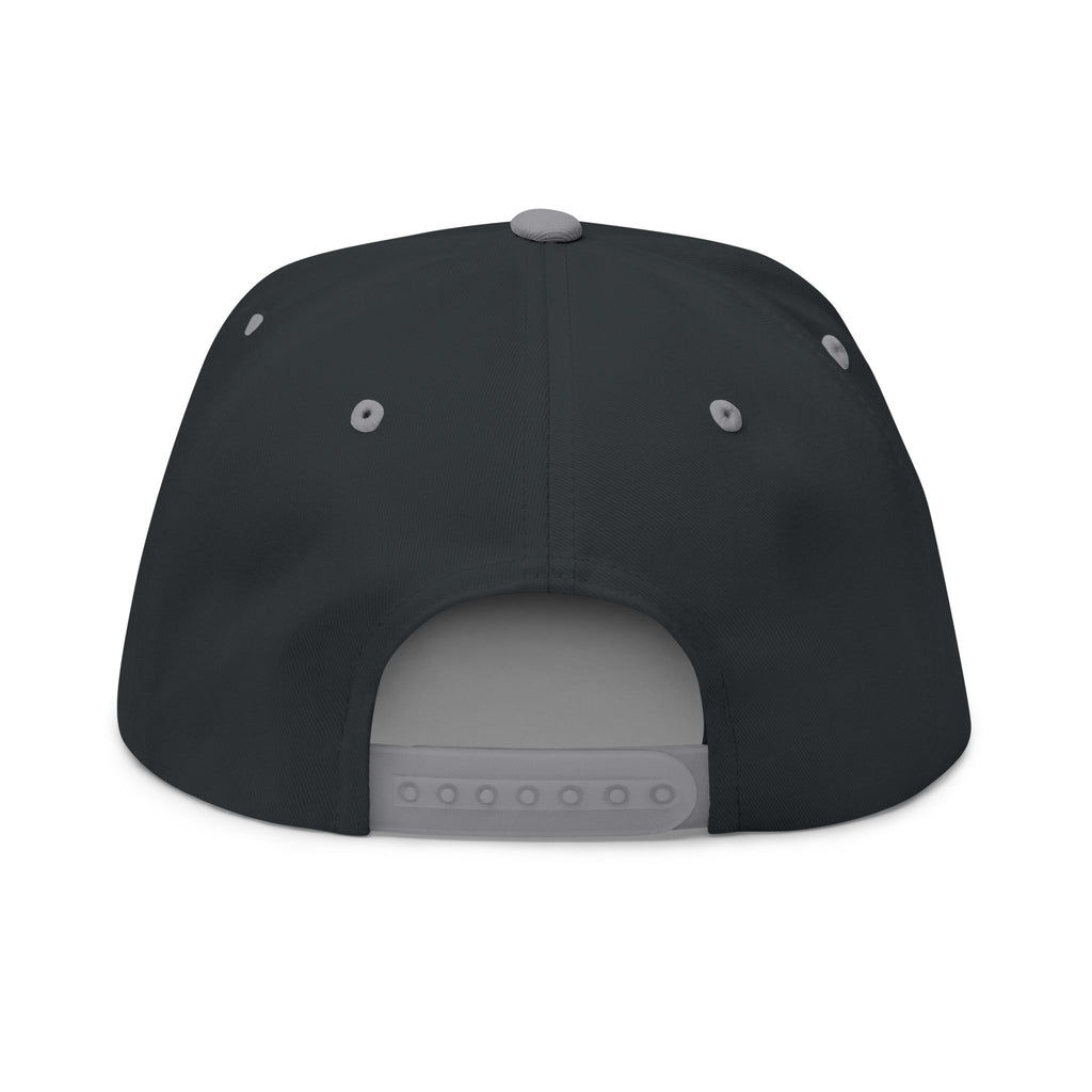 Petty Embroidered Flat Bill Cap — Bold Snapback Hat