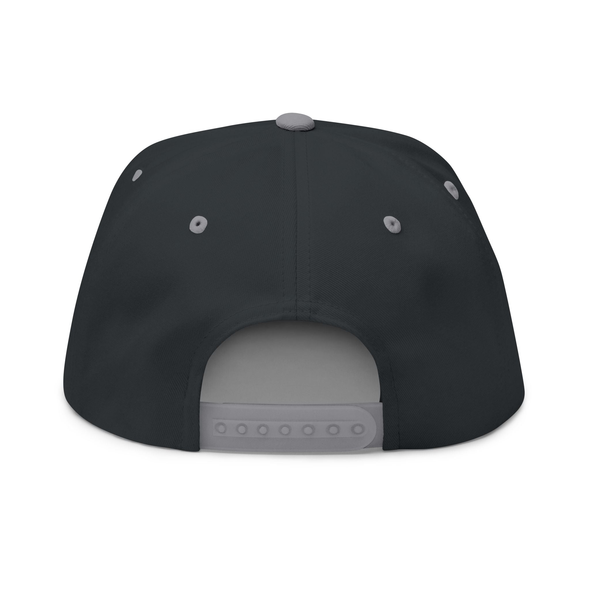 Petty Embroidered Flat Bill Cap — Bold Snapback Hat