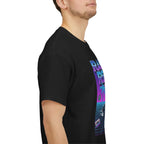 Radical Rewind Retro Sunset Tee — 80s Vaporwave Car Graphic Shirt