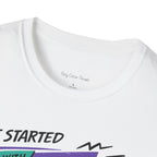 It Started With a Taco T-shirt Retro Taco Graphic Tee