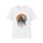 Samurai Sunset T-Shirt — Japanese Warrior Graphic Tee