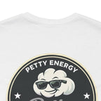 Petty Energy Graphic Tee — "Petty Cotton Threads" Retro Back Logo