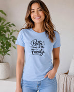 Petty Runs in the Family Tee — Women's Graphic T-Shirt