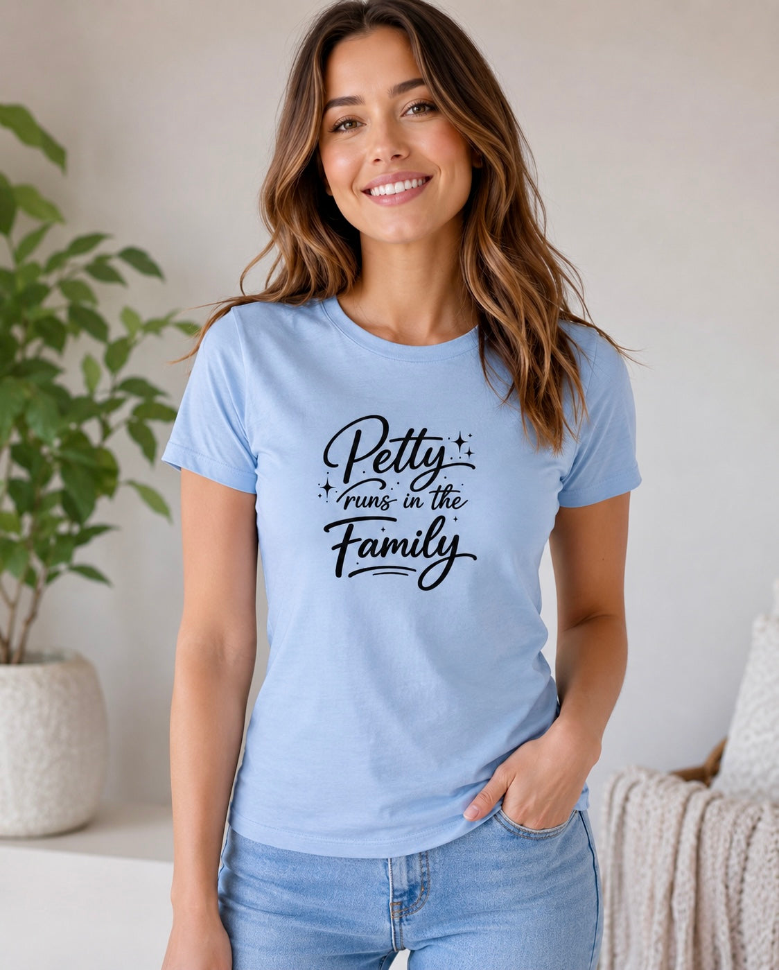 Petty Runs in the Family Tee — Women's Graphic T-Shirt