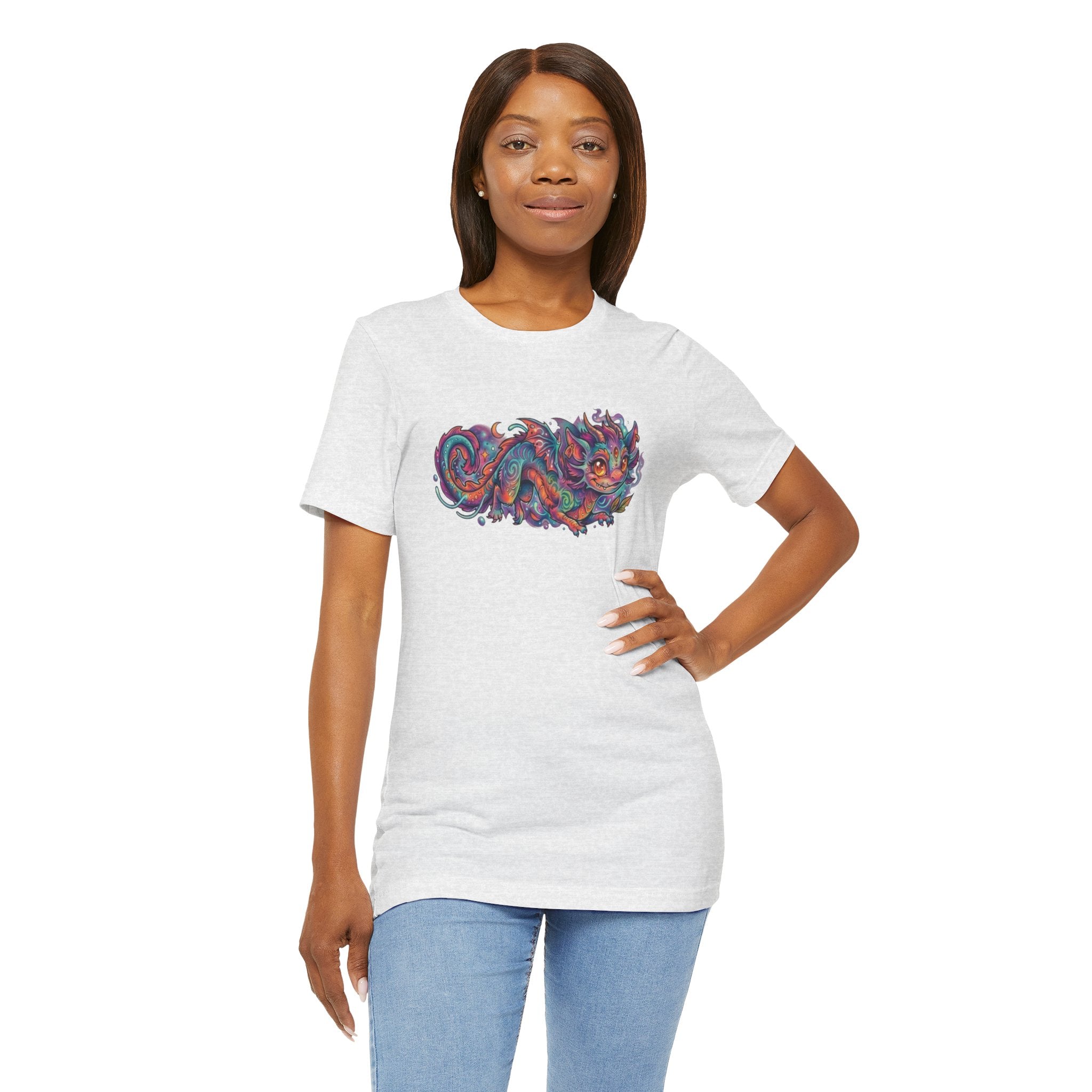 Colorful Psychedelic Cat T-Shirt