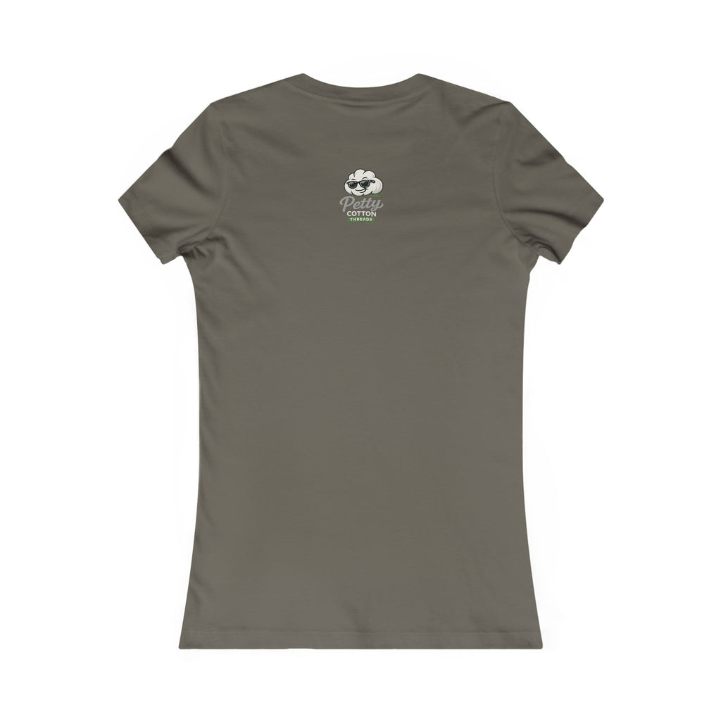 Women's '100% Petty' Tee — Funny Slogan T-Shirt for Confident, Sassy Women