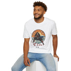 Samurai Sunset T-Shirt — Japanese Warrior Graphic Tee