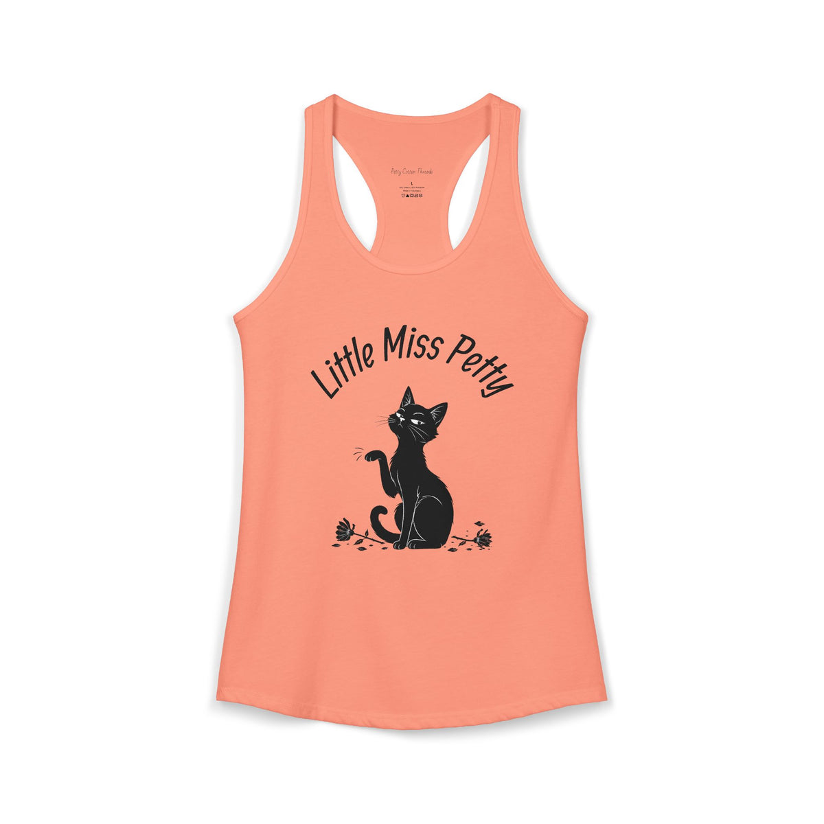 Women's Ideal Racerback Tank -Little Miss Petty