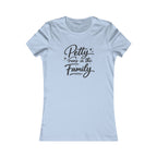 Petty Runs in the Family Tee — Women's Graphic T-Shirt