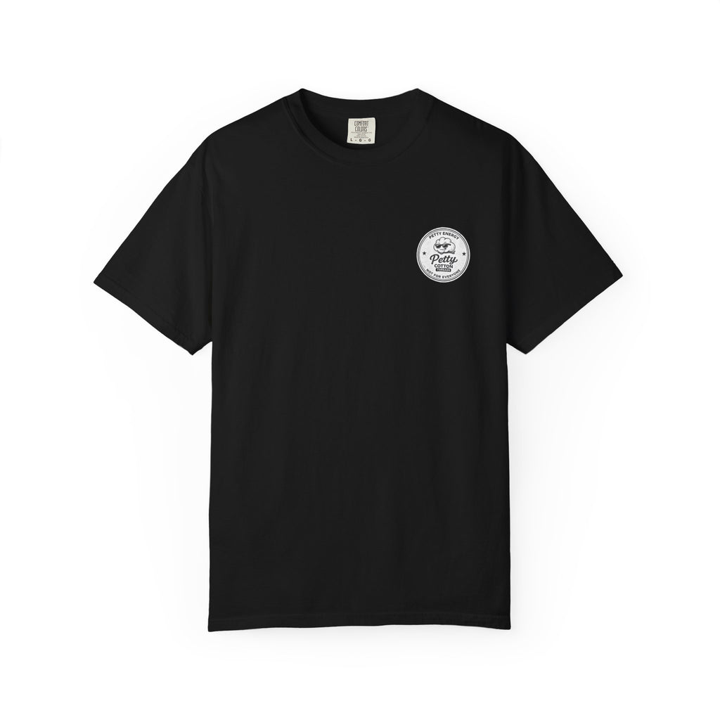 Petty Energy Graphic T-Shirt — 'Petty Cotton Threads' Vintage Badge