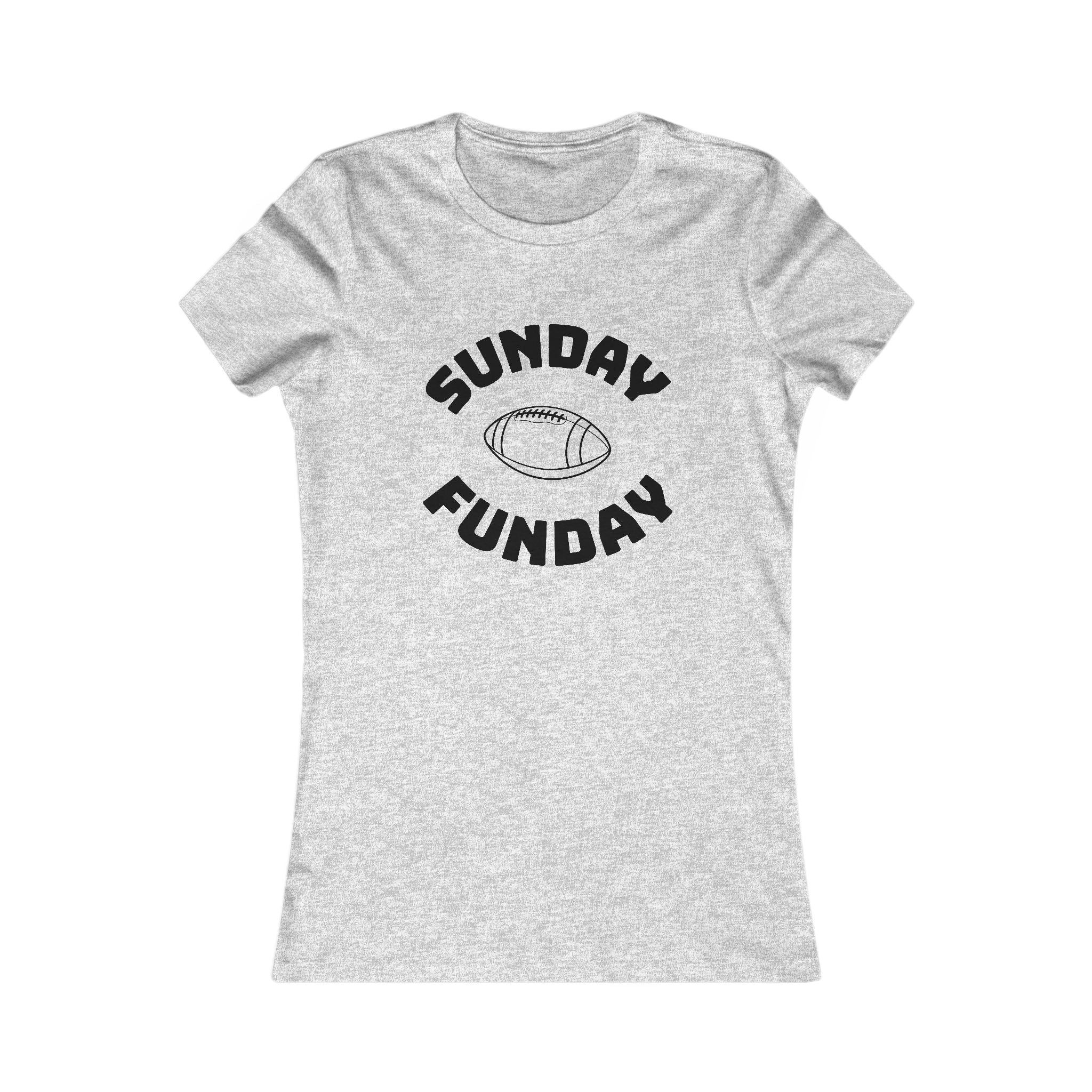 Sunday Funday Football Tee — Women's Game Day T‑Shirt