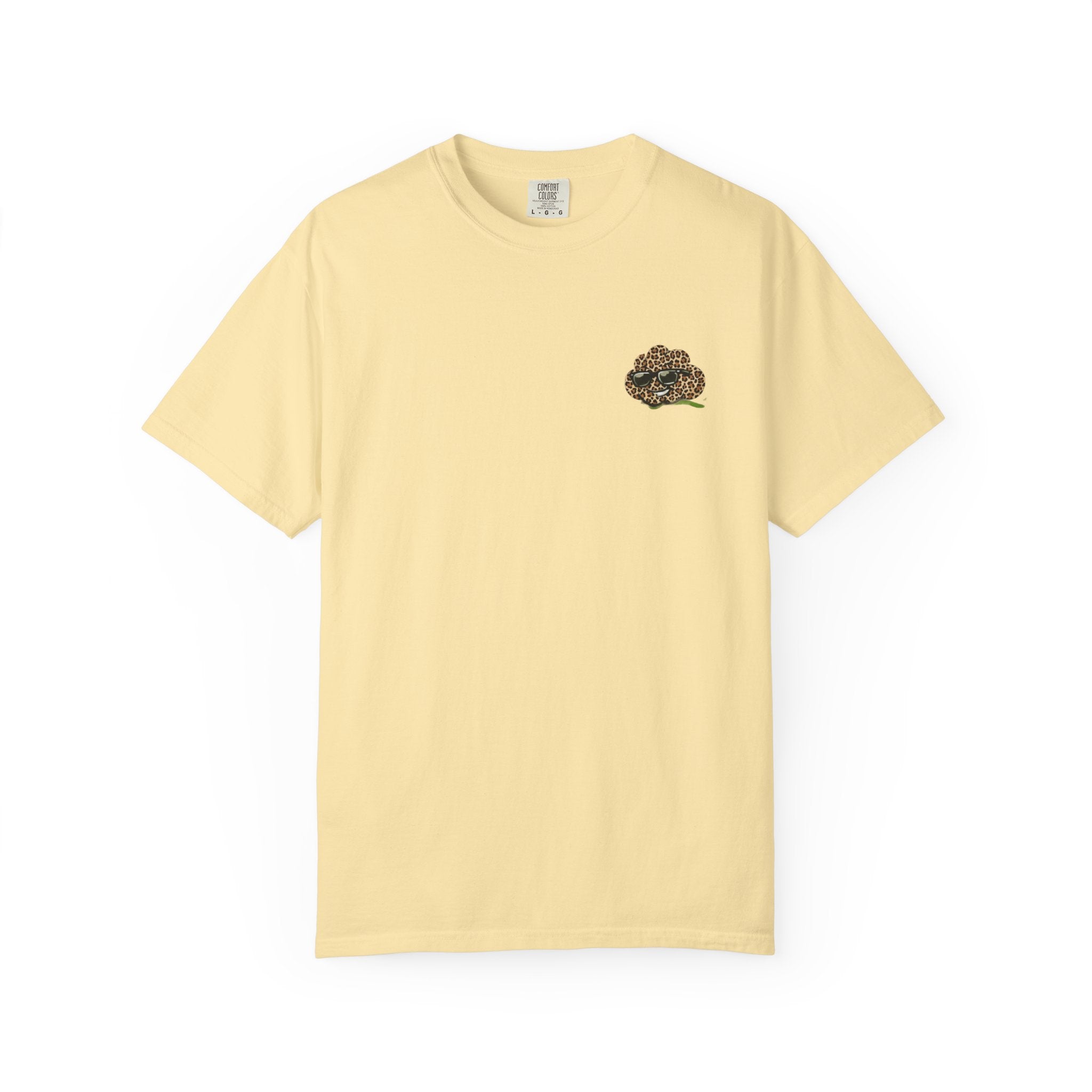 Petty Cotton “Petty Energy” Leopard Patch T-Shirt