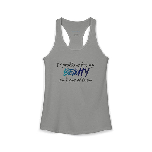99 Problems Women's Racerback Tank