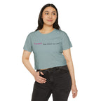 Sweet But Don’t Try Me Crop Top — Women's Festival Crop