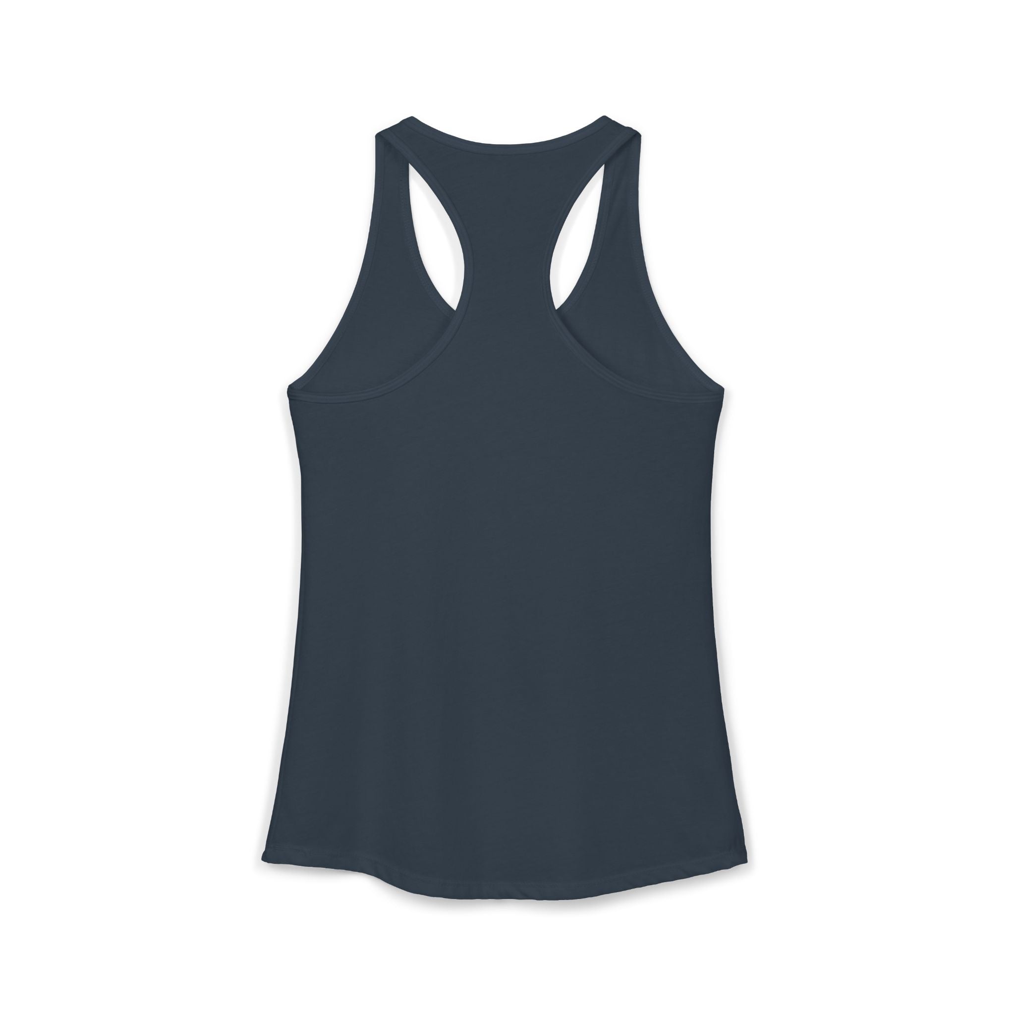 Cat Lady  In white font Women's Ideal Racerback Tank