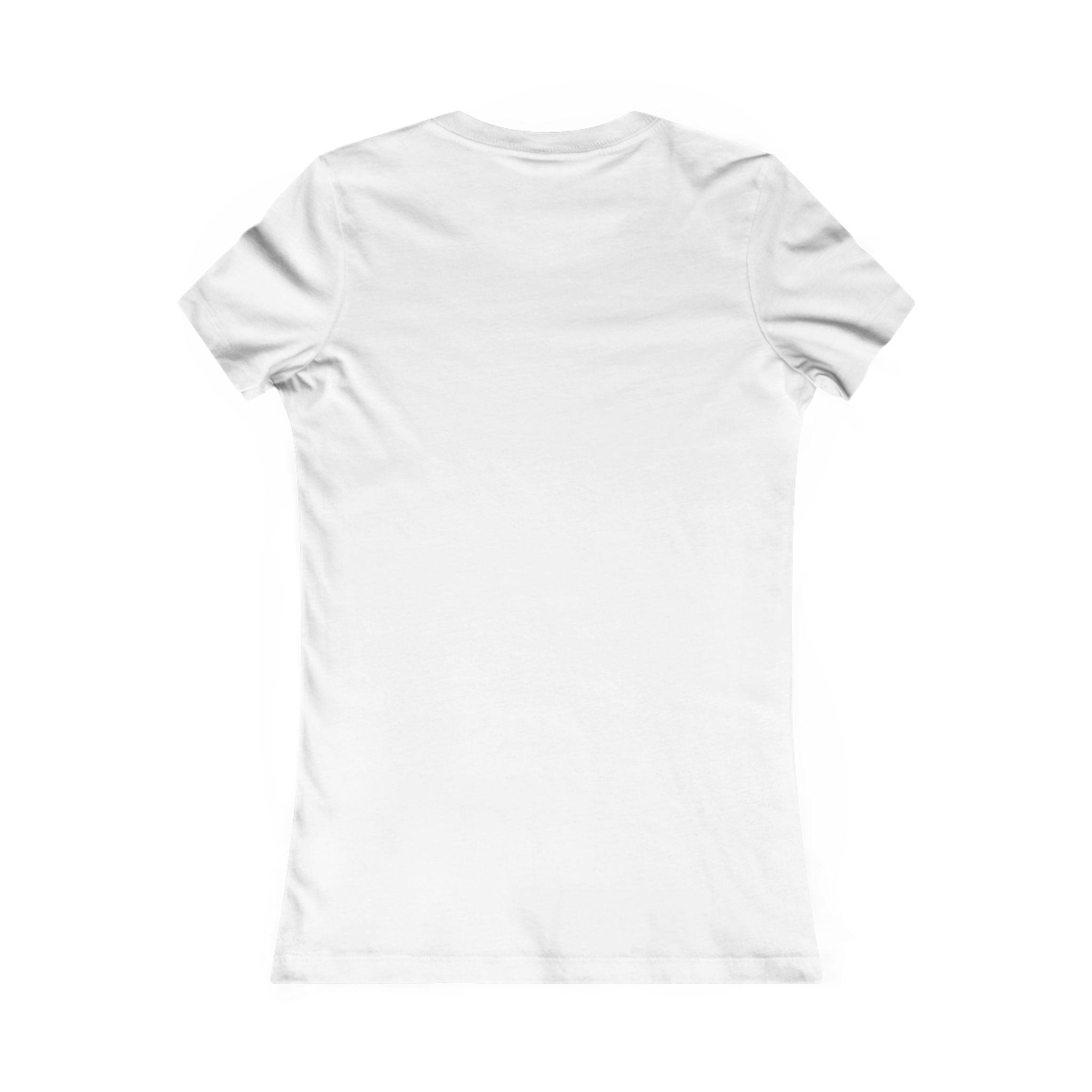 Women's Favorite Tee - Petty, Peaceful, Protected' Minimal Text Graphic Tee